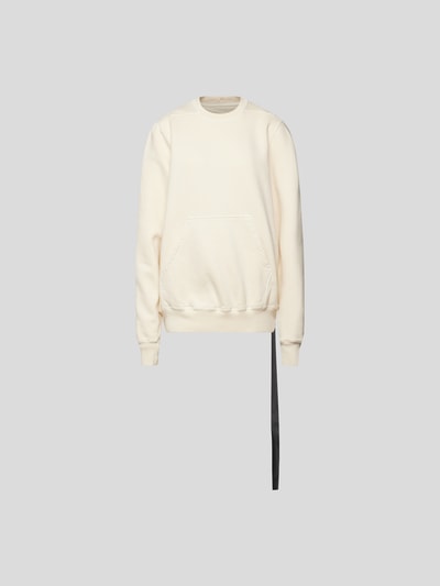 Rick Owens Pullover mit Label-Applikation Weiß 2