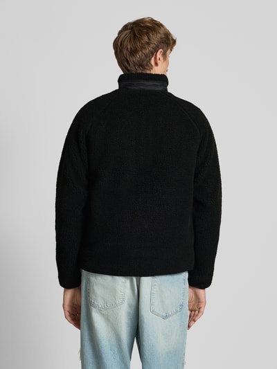 Carhartt Work In Progress Fleecejacke mit Brusttasche Modell 'PRENTIS LINER' Black 5