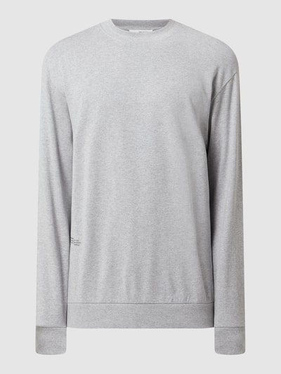 SELECTED HOMME Relaxed Fit Sweatshirt mit Prints Modell 'Aaren' Mittelgrau 2