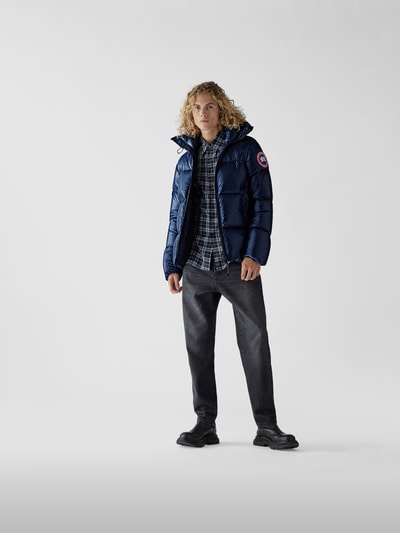 Canada Goose Daunenjacke mit Kapuze Marineblau 1