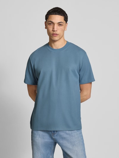JACK & JONES T-Shirt mit Rundhalsausschnitt Modell 'AUSTIN' Jeansblau 4