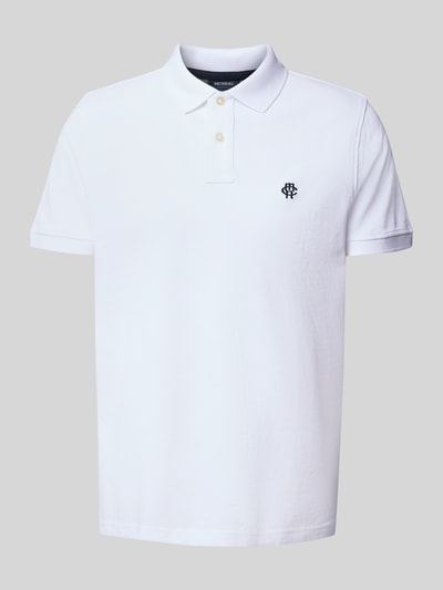 MCNEAL Poloshirt met labelstitching Wit - 2