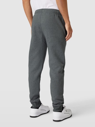 CHAMPION Regular Fit Sweatpants mit Label-Stitching Mittelgrau Melange 5