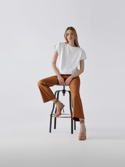 Nili Lotan Chino im Flared Cut Senfgelb 3
