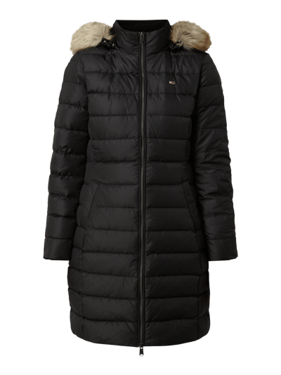 Tommy Jeans Daunenmantel aus recyceltem Polyester  Black 2