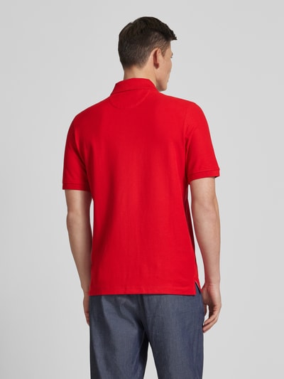bugatti Koszulka polo w jednolitym kolorze Czerwony 5