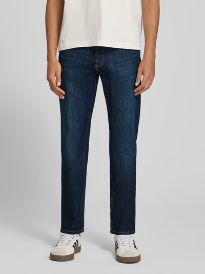 JACK & JONES Wide Fit Jeans aus Baumwoll-Mix Modell 'Clark' Jeansblau 4