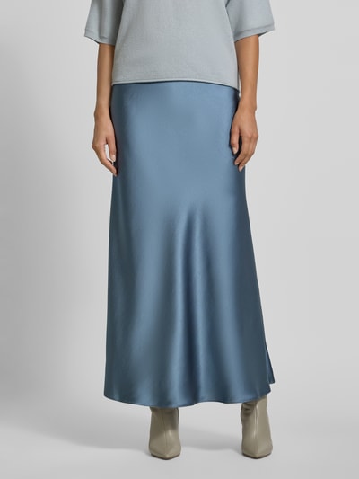 Luisa Cerano Maxirock mit elastischem Bund Rauchblau 4