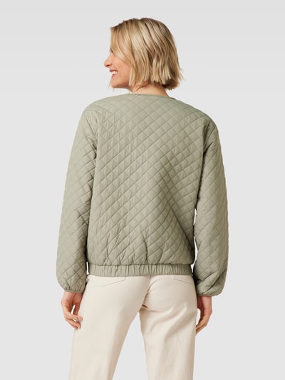 Saint Tropez Kurtka z pikowaniem model ‘SagaSZ’ Khaki 5