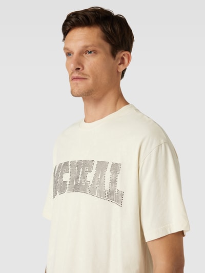 MCNEAL T-shirt met siersteentjes Ecru - 3