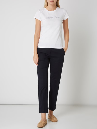 Marc O'Polo Cropped Chino mit Stretch-Anteil  Marine 1