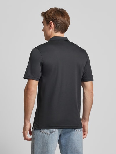 RAGMAN Regular fit poloshirt met borstzak Zwart - 5