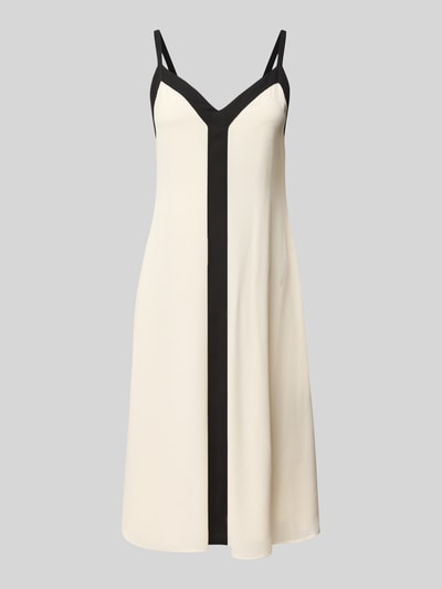 Lauren Ralph Lauren Mini-jurk met V-hals, model 'KOLORA' Offwhite - 2