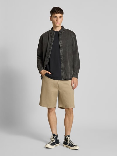 Levi's® Jeanshemd mit Logo-Stitching Black 1