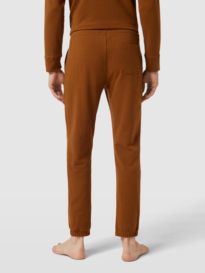 Mey Sweatpants met tunnelkoord, model 'Enjoy' Camel - 5