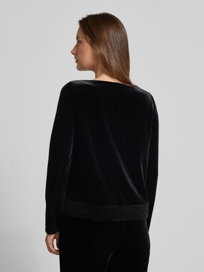 Emporio Armani Longsleeve mit U-Boot-Ausschnitt Black 5