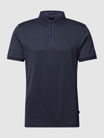 JOOP! Collection Poloshirt met labelstitching Marineblauw - 2