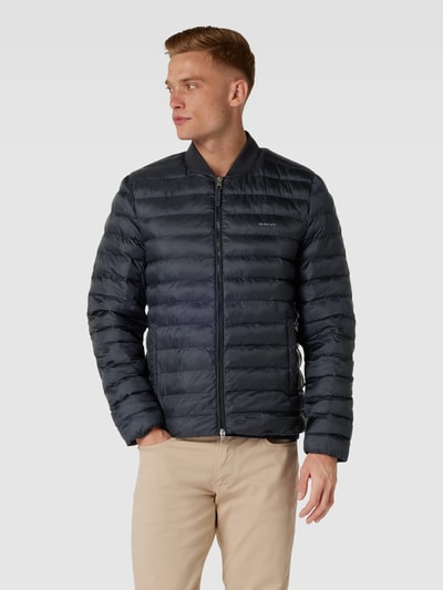 Gant Steppjacke mit Label-Print Black 4