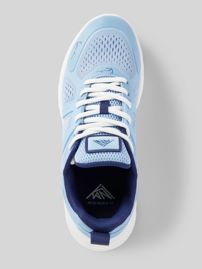 KARL KANI Sneakers met labeldetail, model 'Kani Runner' Lichtblauw - 3