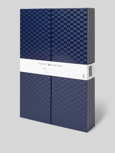 Tommy Hilfiger Skarpety z mieszanki bawełny w zestawie 6 szt. Czarny 3