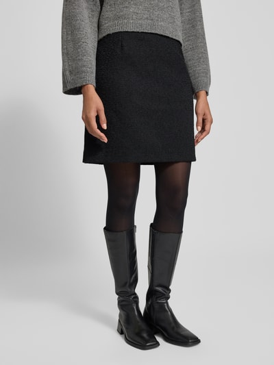 Soyaconcept Rock mit rückseitigem Reißverschluss Modell 'VERENA' Black 4