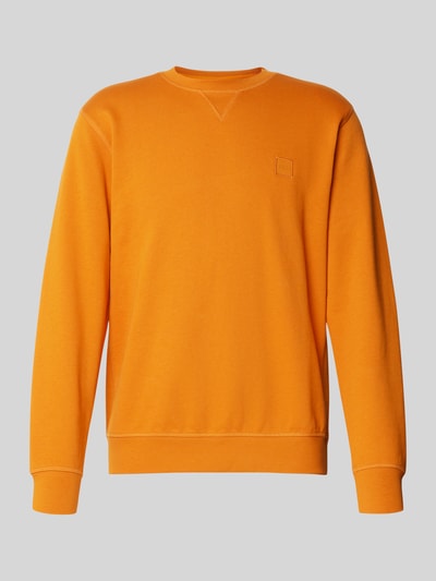 BOSS Orange Sweatshirt mit Label-Detail Modell 'Westart' Orange 2