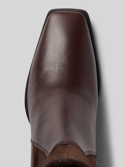 Vagabond Laarsjes met gestructureerde zool, model 'HEDDA' Chocoladebruin - 3