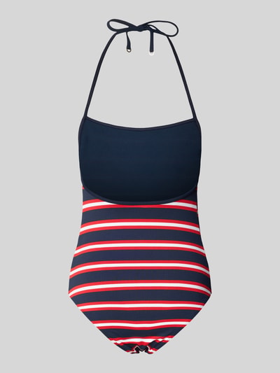 Tommy Hilfiger Strój kąpielowy z wiązaniem na szyi Ciemnoniebieski 3