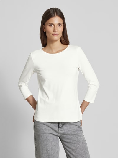 Christian Berg Woman Selection T-shirt met 3/4-mouwen Ecru - 4