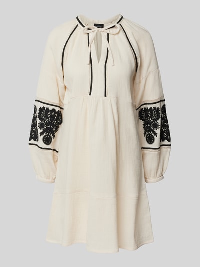 monari Mini-jurk met druppelvormige hals Zand - 2