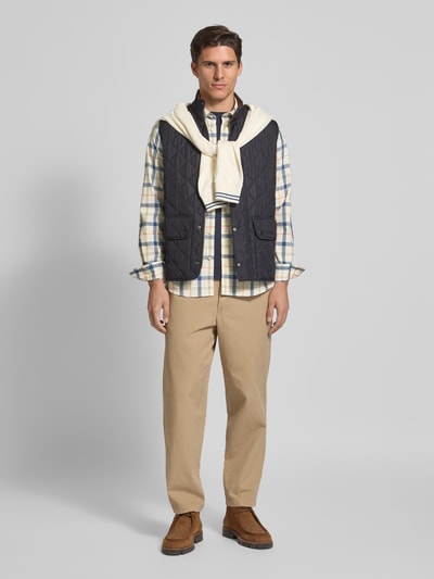 Barbour Regular Fit Freizeithemd aus reiner Baumwolle Sand 1