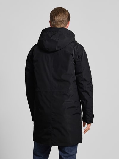 Didriksons Parka mit Ärmelriegeln Modell 'HEKTOR' Black 5