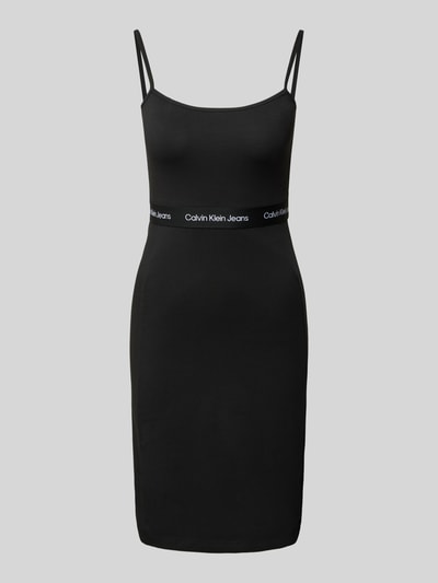 Calvin Klein Jeans Minikleid mit Spaghettiträgern Black 2