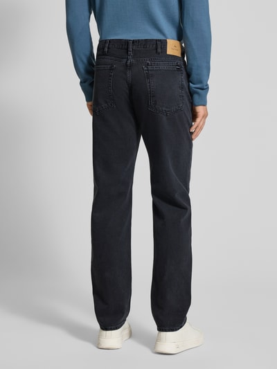 PAUL SMITH Relaxed Tapered Fit Jeans mit Eingrifftaschen Mittelgrau 5