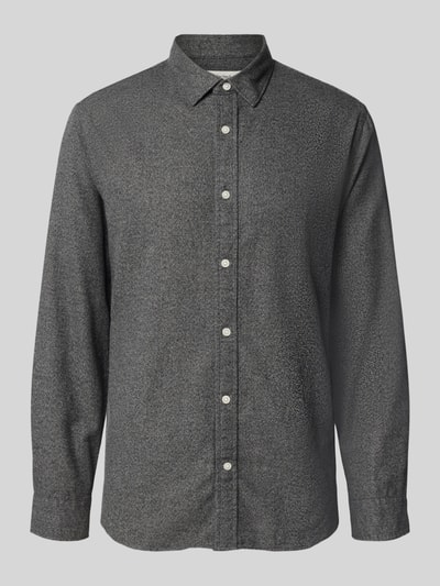 SELECTED HOMME Regular fit vrijetijdsoverhemd van puur katoen, model 'NOAH' Middengrijs - 2