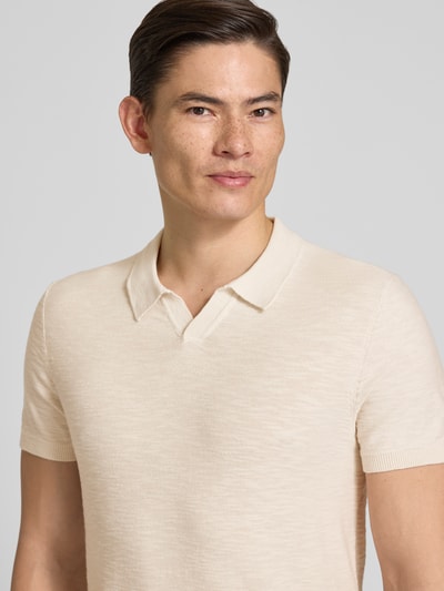 s.Oliver RED LABEL Regular Fit Poloshirt aus reiner Baumwolle Black 3