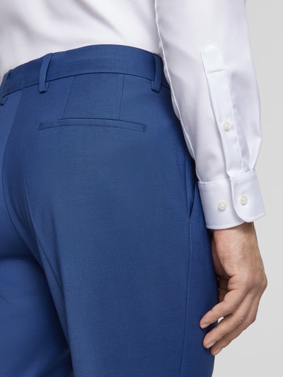 BOSS Slim Fit Anzughose Modell 'Genius' Royal 3