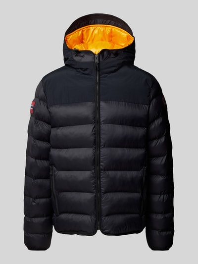 Napapijri Steppjacke mit Reißverschlusstaschen Modell 'ARBOGNE' Black 2