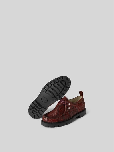 Duke & Dexter Schnürschuhe aus echtem Leder Bordeaux 5