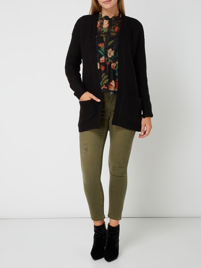 Vero Moda Londcardigan mit offener Voderseite Black 1