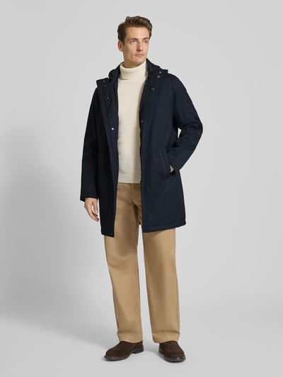 Roy Robson Płaszcz zimowy z plisą Granatowy 1