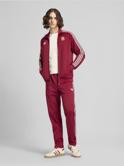 adidas Originals Regular Fit Trainingsjacke Spanien mit Baumwoll-Anteil Bordeaux 1