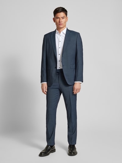 Jake*s Slim fit zakelijk overhemd met kentkraag Wit - 1