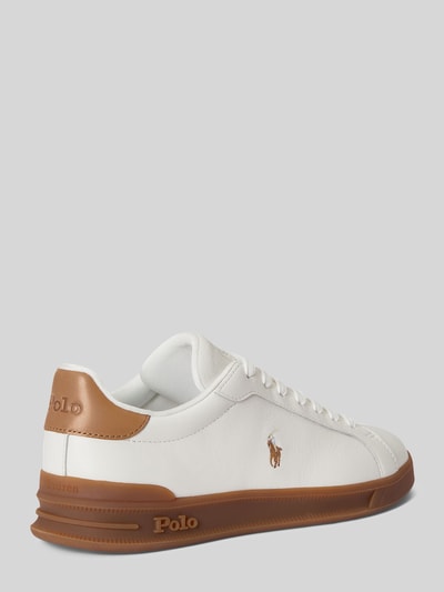 Polo Ralph Lauren Sneaker aus echtem Leder Weiss 4