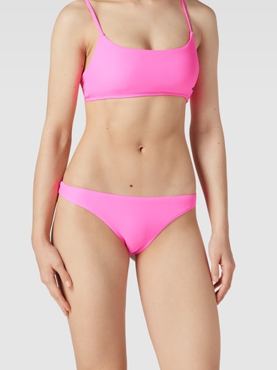 HUGO Bikini-Hose in unifarbenem Design Modell 'PURE' Pink 1