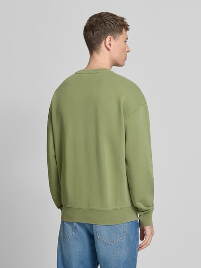 ARMEDANGELS Relaxed Fit Sweatshirt aus reiner Bio-Baumwolle Modell 'ICONIC Å GMT' Oliv 5