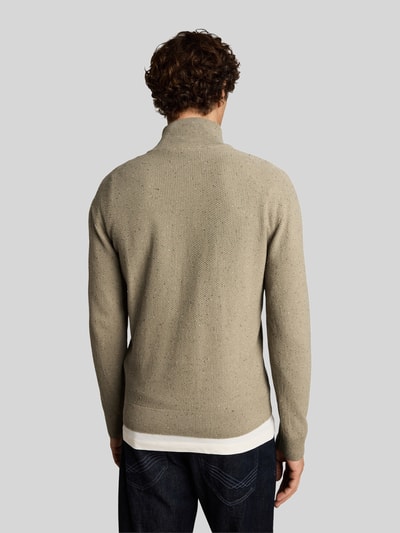 Tom Tailor Denim Regular Fit Pullover aus reiner Baumwolle Dunkelgruen 5