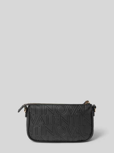 VALENTINO BAGS Crossbody Bag mit Allover-Label-Prägung Modell 'PANSY' Black 3