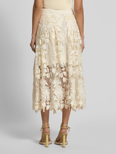 Copenhagen Muse Spódnica midi z półprzezroczystym obszyciem Złamany biały 5