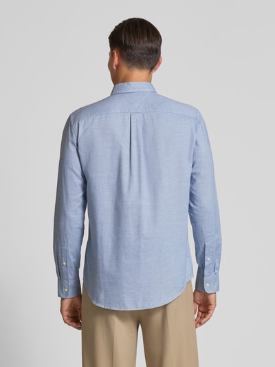 Tommy Hilfiger Regular fit vrijetijdsoverhemd van puur katoen Marineblauw - 5